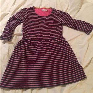 Johnnie B Striped Sweatshirt Dress Size 9-10